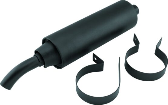 QuadBoss Slip-On Muffler with Spark Arrestor Fits 85-87 Honda ATC250ES
