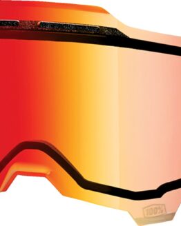 Armega Injected Vented Dual Pane Red Mirror Lens by 100%