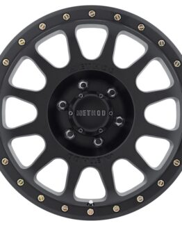 MR305 NV 18x9 0mm Offset 6x5.5 108mm CB Matte Black Wheel