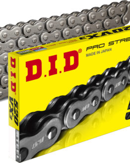 D.I.D 520VX3 Pro VX-Ring Chain 130 Link Natural Finish