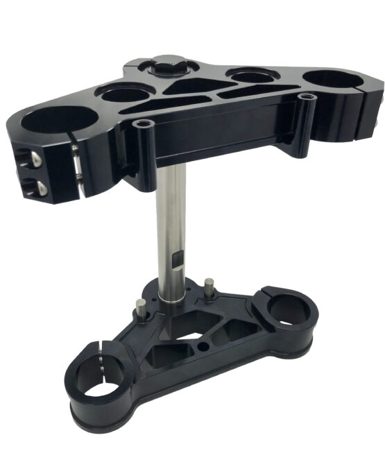 PRO-ONE 39mm Triple Tree Black Anodized For Harley-Davidson Models