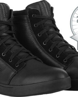 Axle Leather Waterproof Shoes Black, Size 13