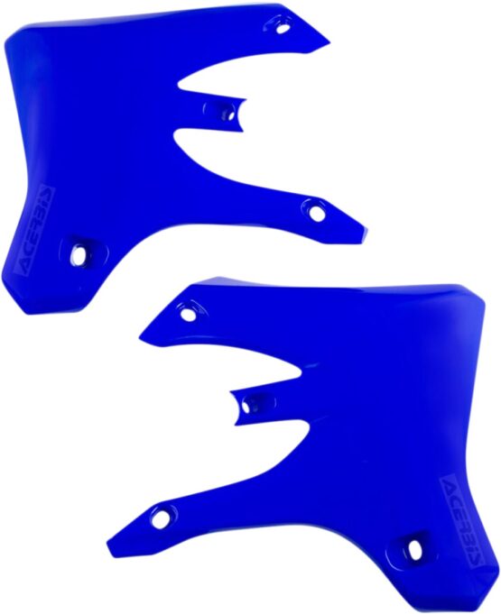 Acerbis Radiator Shrouds Blue Plastic 2pc Fits Yamaha YZ250F/YZ450F - Image 2