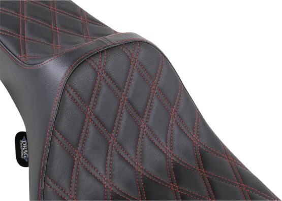 Drag Specialties Predator III Extended Reach Seat Black Harley FLHX/FLHR - Image 3