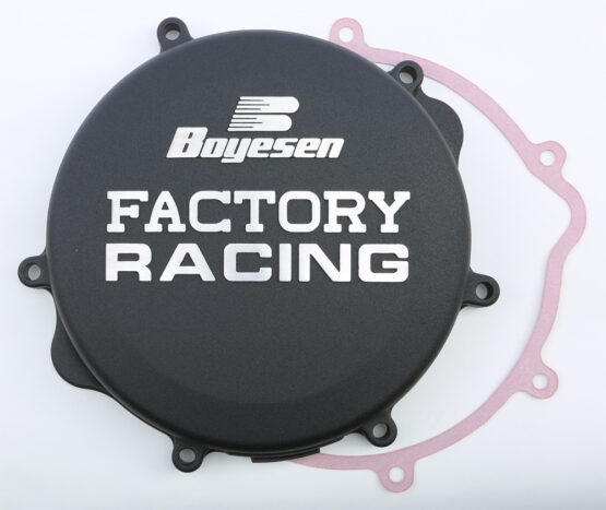 Boyesen Black Factory Racing Clutch Cover Fits 96-08 Suzuki RM250