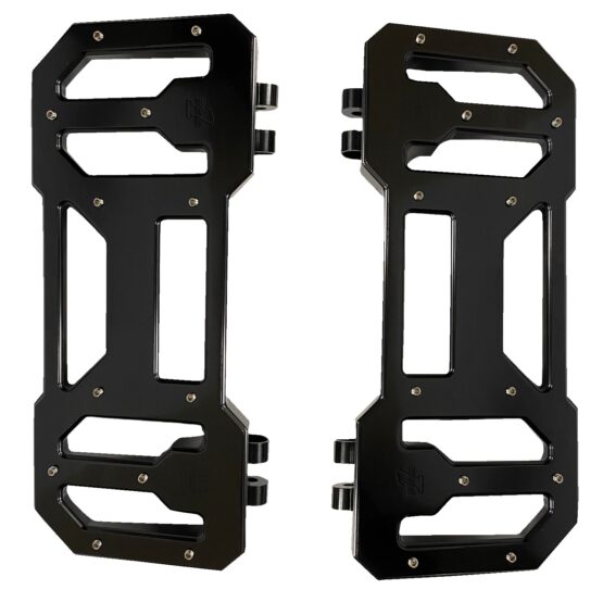 Pro-One Pro Board V1 Floorboards Black Anodized Pair For Harley-Davidson