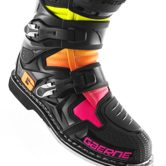 Gaerne SG12 Limited Edition Boot Black/Orange/Pink Size 10 - Image 3
