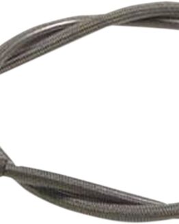 PowerMadd Extended Brake Line 38in Silver For Polaris AXYS