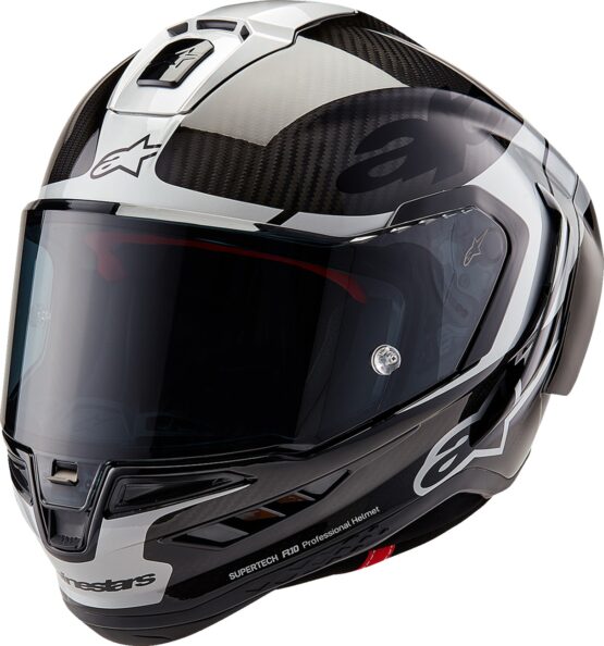 Alpinestars Supertech R10 Element Helmet Carbon Silver Black Small