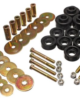 Energy Suspension Black Body Mount Set Fits 97-03 Ford F-100/F-150/F-250 2WD