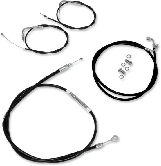 +2" Extended Cable Kit - Black