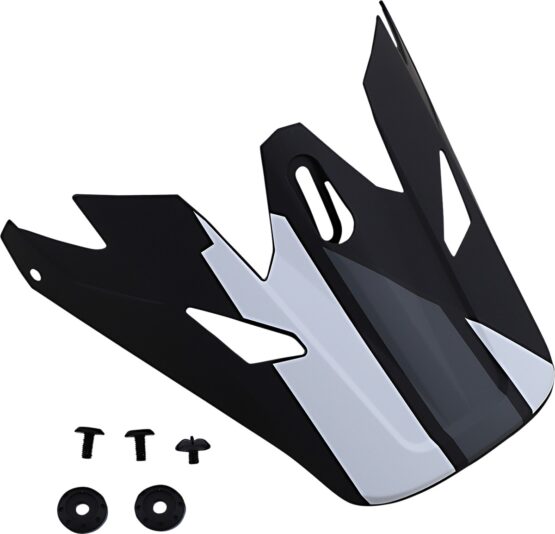Z1R Rise Evac Helmet Visor Matte Black Gray White Adult