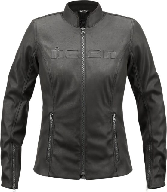 ICON Women's Tuscadero2 Jacket Black S