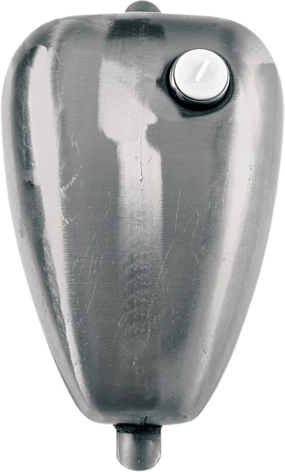 Drag Specialties Mustang Fat Bob Style Gas Tank 3.3 Gallon Raw Steel
