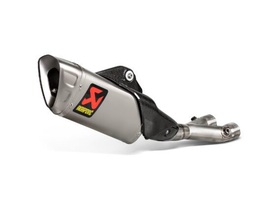 Titanium Slip On Exhaust w/ Link Pipe