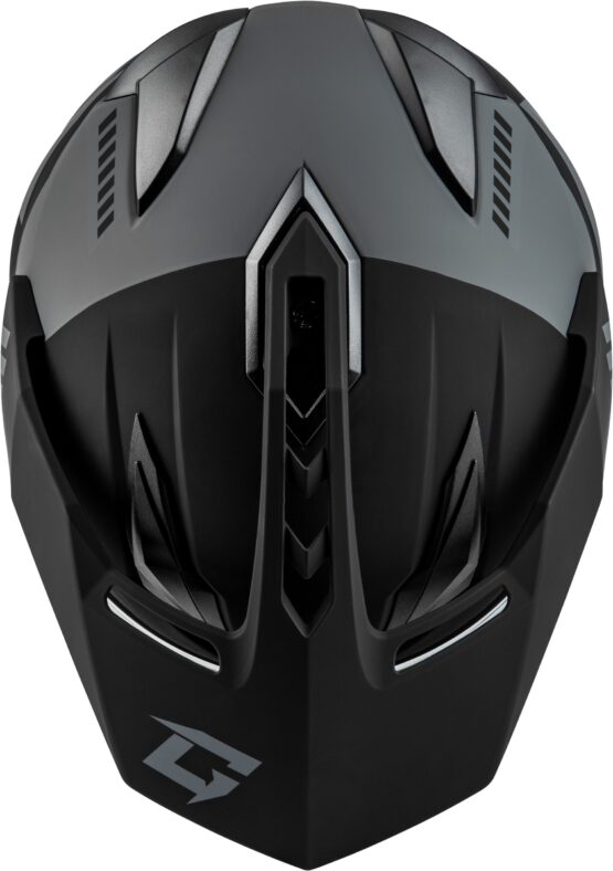 GMAX GM-11 Ronin Helmet Matte Black/Silver XL - Image 2