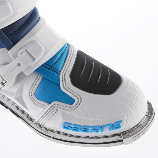 Gaerne SG12 Limited Edition Boot Black White Blue Size 11 - Image 4