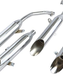 Slash Cut Slip On Exhaust