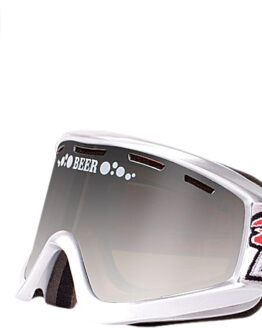 "Ice Cold" Beer Goggles - Bullet - Silver Mirror Lens