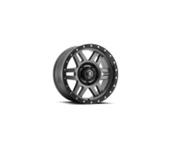 ICON Six Speed 17x8.5 Gun Metal Wheel - Image 2