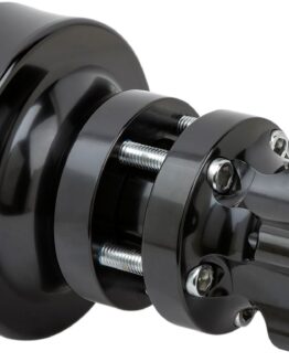 Arlen Ness Cartridge Rear Hub Single Disc Black for 09-25 Harley Touring/Trike