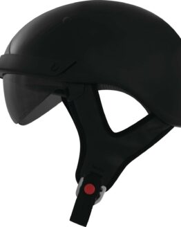 THH Helmets T-72 Half Helmet Black - Medium