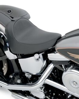 Smooth Solo Seat Black Low 1-1/2"