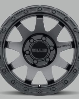 MR317 20x9 0mm Offset 6x5.5 106.25mm CB Matte Black Wheel