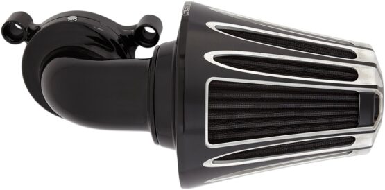 Arlen Ness Black Monster Sucker Air Cleaner Kit - Deep Cut Design - Image 2