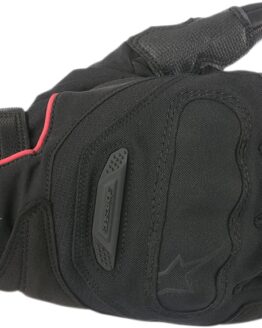 Primer Drystar Leather Street Riding Gloves Black/Red X-Large