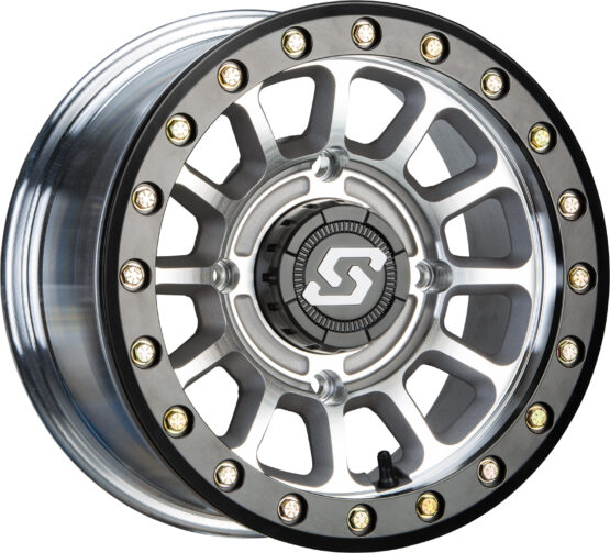 Sedona Sano Beadlock Wheel 14x7 4/156 +38mm Black/As Cast