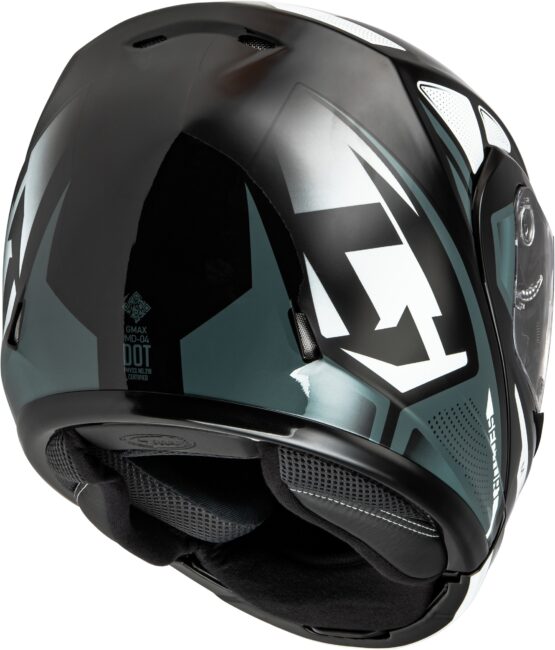 GMAX MD-04 Sector Modular Helmet Black/Silver XS - Image 3