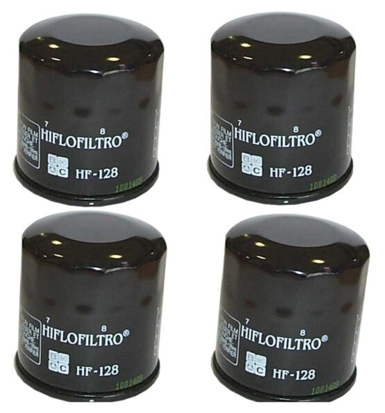 HF128 Oil Filter - 4 Pack