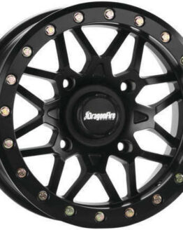 Typhon Wheel 15X7 4/137 5+2 +10 Machined Black