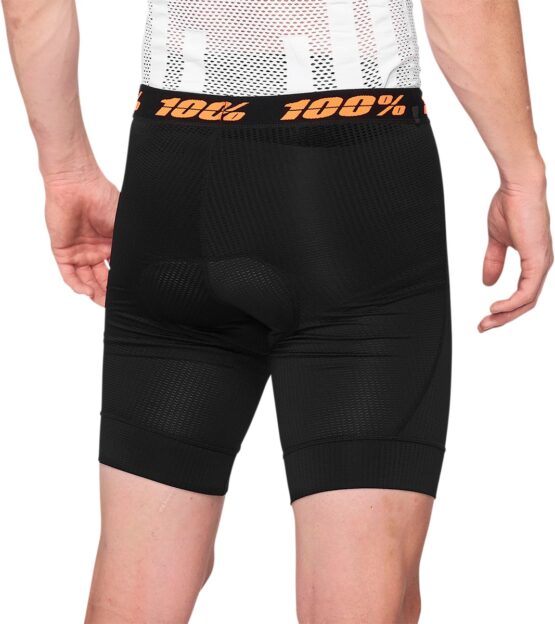 100% Men's Crux Liner Shorts Black Size 32 - Image 2