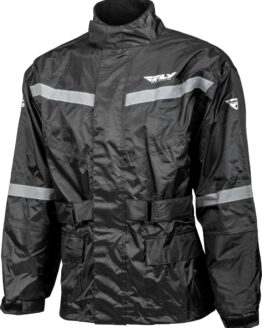 Fly Racing 2-Piece Rain Suit Black 2X-Large