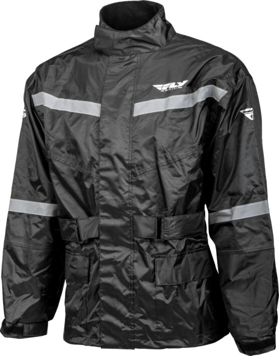 Fly Racing 2-Piece Rain Suit Black 2X-Large