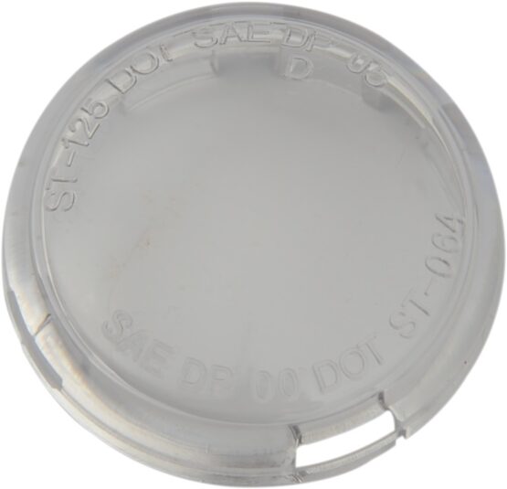 Clear 2" Bullet Style Turn Signal Lens - Single