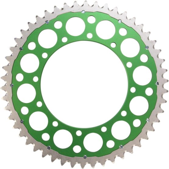 Renthal Twinring Rear Sprocket 520 50T Green Fits 20-22 KLX300R