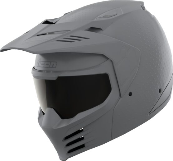 ICON Elsinore Monotype Helmet Matte Gray 3XL