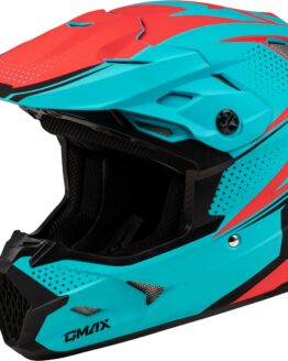 GMAX MX-96 502 Helmet Matte Blue/Red Large Offroad