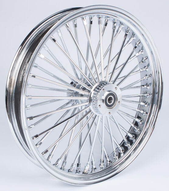 HardDrive 48-Spoke Chrome Front Wheel 21x3.5 3/4" Axle Wide Glide