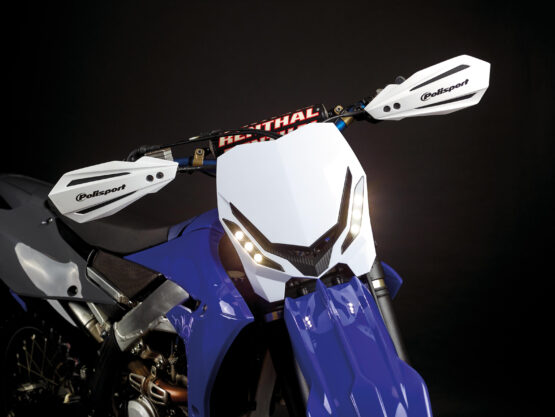 Orange & Black E-Blaze LED MX/Enduro Headlight - Image 2