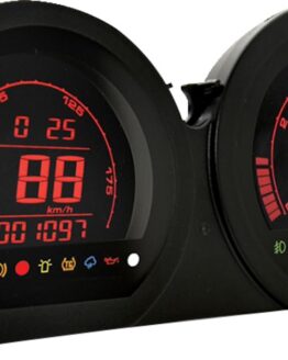 Koso HD-03 LCD Gauge Kit 8-Color For Harley FLH/FLT 2014-2023