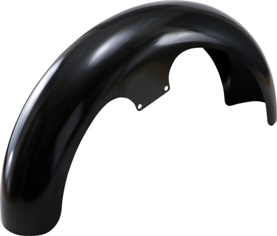 Klock Werks 21in Wrapper Front Fender Black For Harley-Davidson