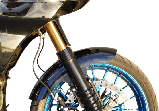 Arlen Ness Gold Fork Tubes 49mm Pair For Harley Touring Models - Image 2