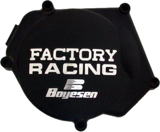 Boyesen Spectra Factory Ignition Cover Black Aluminum Fits 99-19 Yamaha YZ250/X