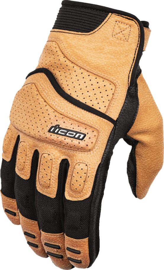 ICON Superduty3 Gloves Black/Tan Men's Medium