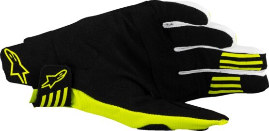 Alpinestars Techstar MX Gloves Black/Fluo Yellow Men's XL - Image 2