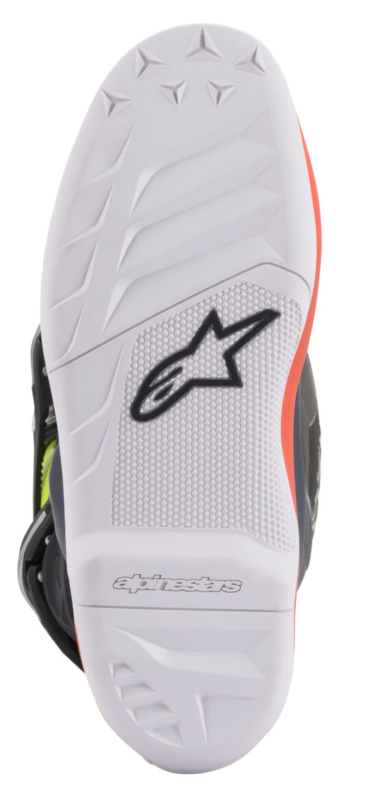 Alpinestars Tech 7S Youth Boots Black/Gray/Red/White/Yellow US 8 - Image 2